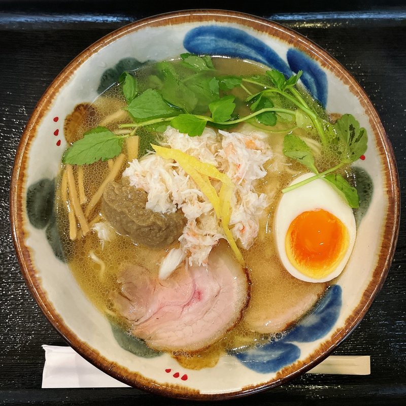 香住蟹の中華そば（塩）(サマー太陽 )