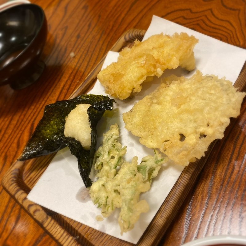 雪コース(天ぷら　佐久間)