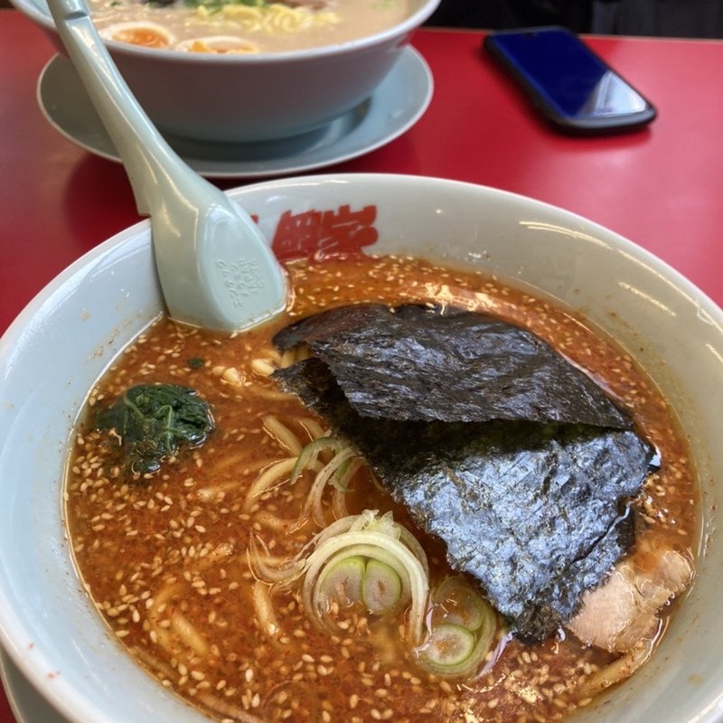 辛味噌ラーメン(山岡家千歳店)