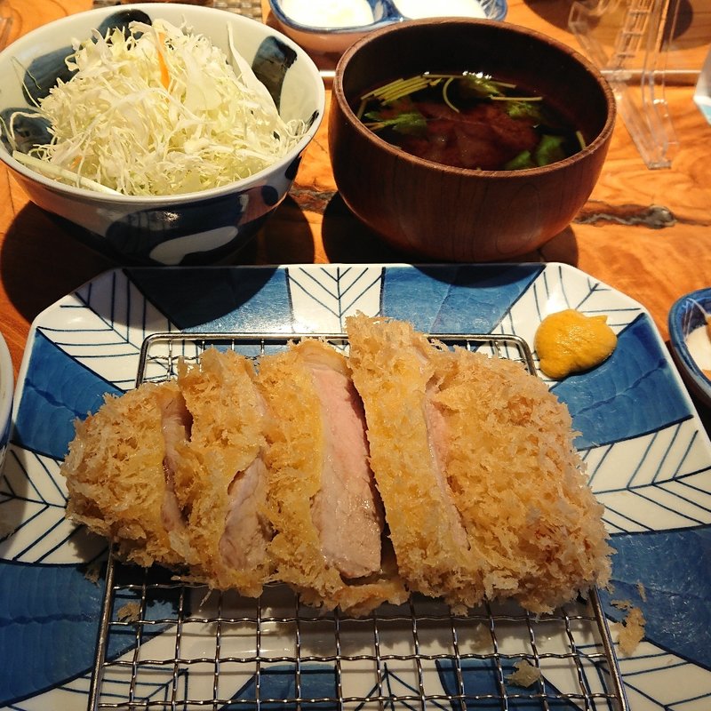 ロースカツ定食 (170g)(かつ久 無庵(かつひさ むあん) 横浜高島屋店)
