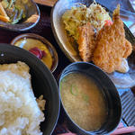 ミックスフライ定食(麒麟亭 （よみうりランド丘の湯施設内） )