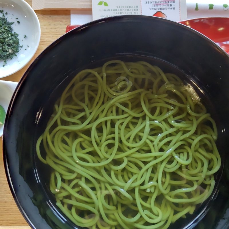 抹茶うどん(中村藤吉本店)