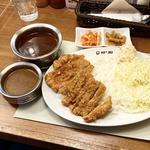 カツカレー（昔のレシピのカシミールにミニサイズで日本的オリジナルカレー）