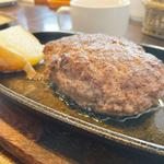 レア塩ハンバーグ(肉の罠)