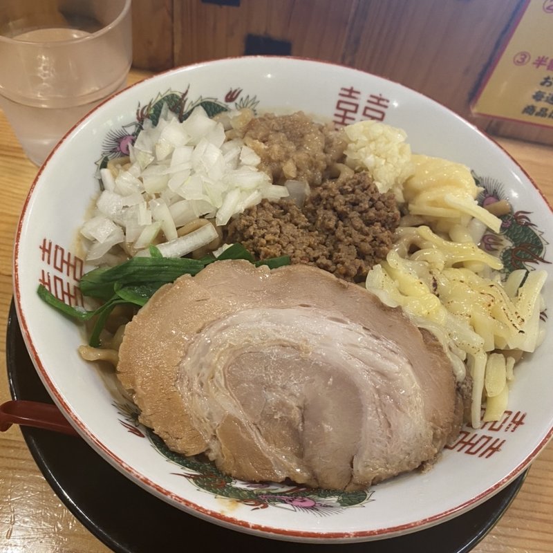 まぜそば(豚骨味噌ラーメン ブタ星)