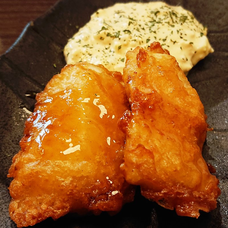 自家製タルタルと黒酢のチキン南蛮(2個)(やきとり家 すみれ 川崎店)