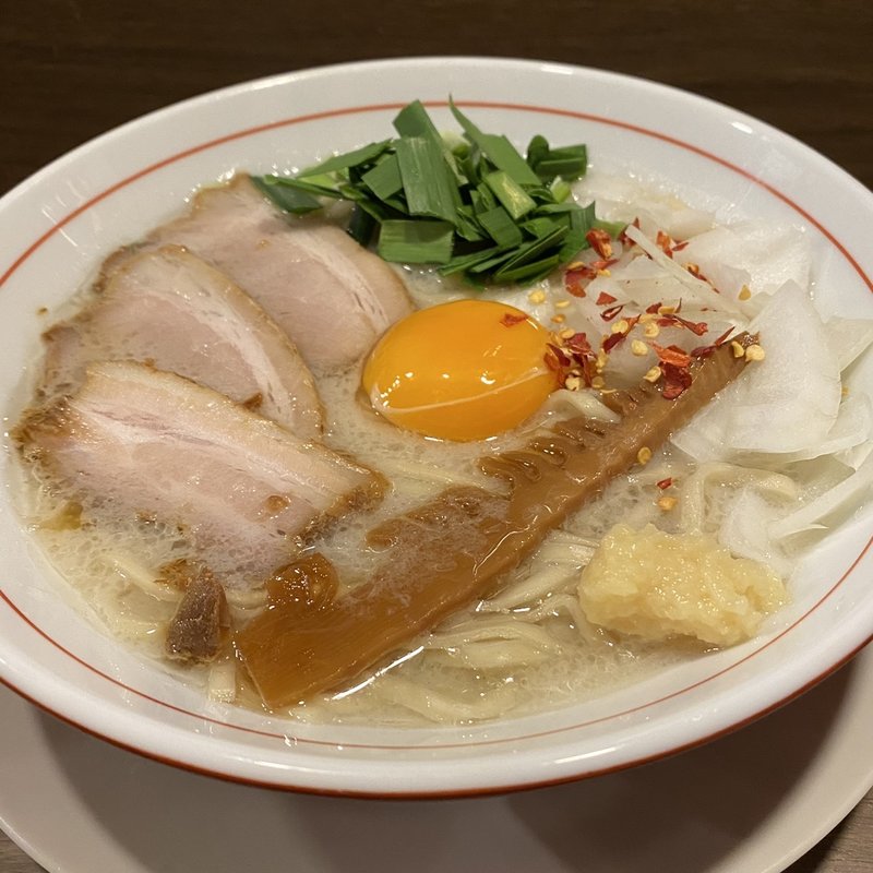 我風酒粕塩ラーメン 山形ver.(がふうあん )