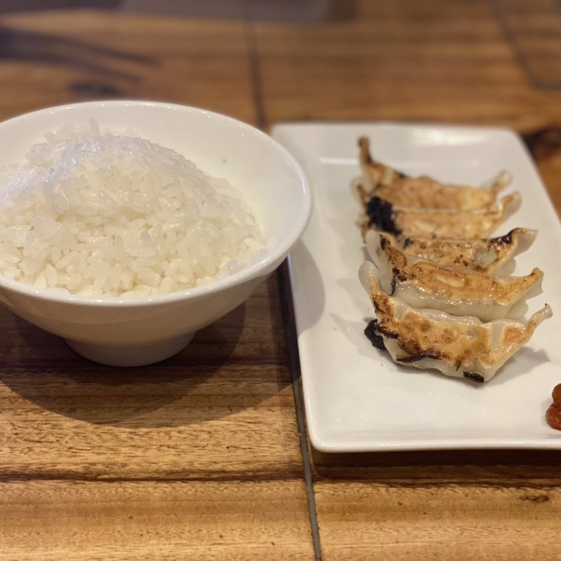 餃子・ごはんセット(一風堂 札幌狸小路店)