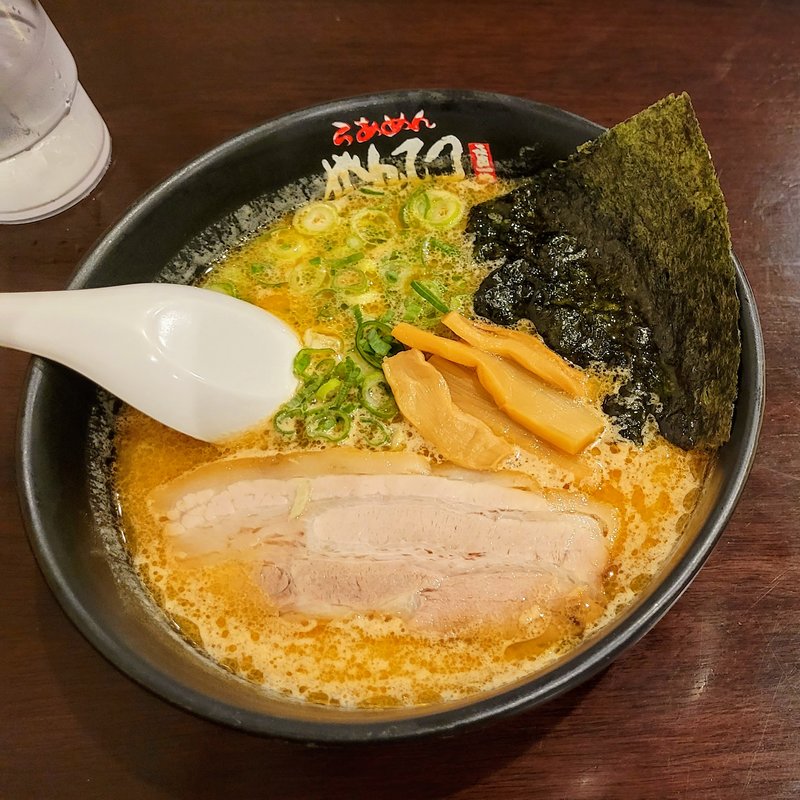 みそラーメンチャーハンセット(らあめん がんてつ 道の駅 奈井江店)