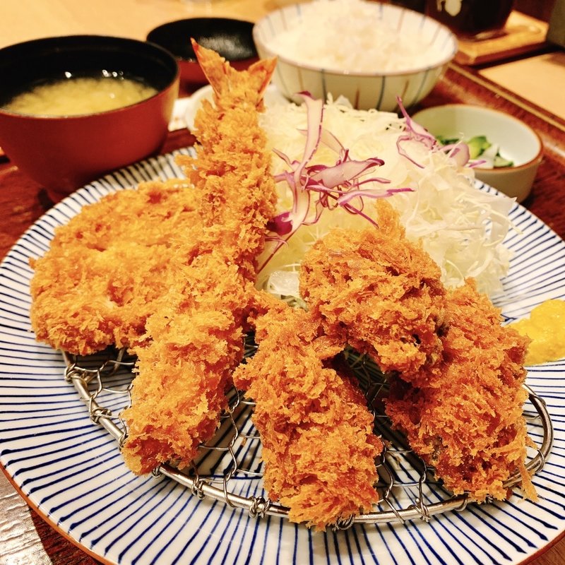 かき盛り合わせ御飯(とんかつ 和幸 アトレ大森店)