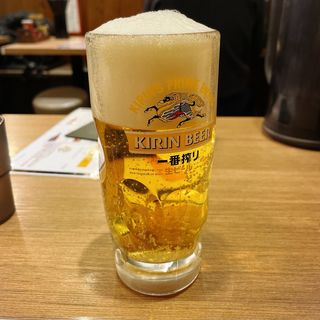 生ビール(ひしお 和歌山駅前店 （【旧店名】みその食堂）)