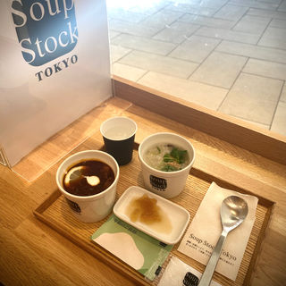 スモールカップ単品 2品 (Soup Stock Tokyo 自由が丘店)