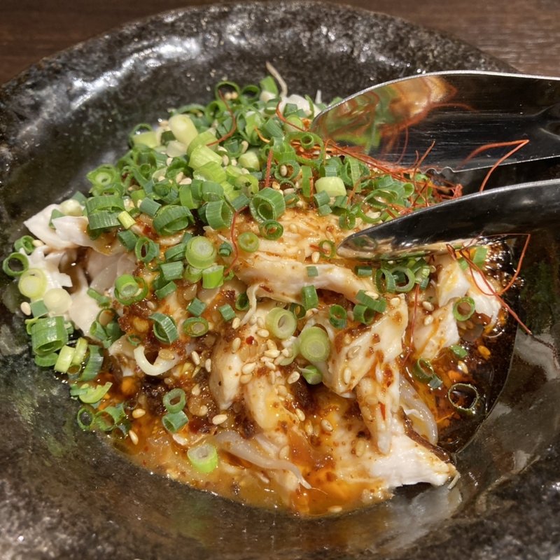 よだれ鶏(餃天堂　仙台一番町店)