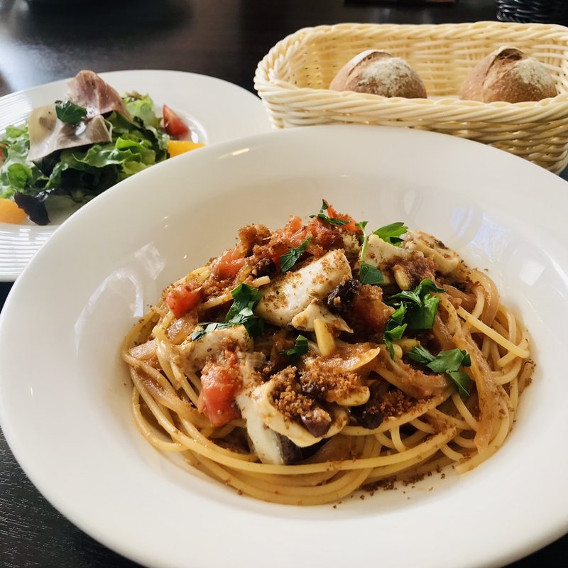 地魚のスパゲッティ シチリア風(ジュピター （Jupiter）)