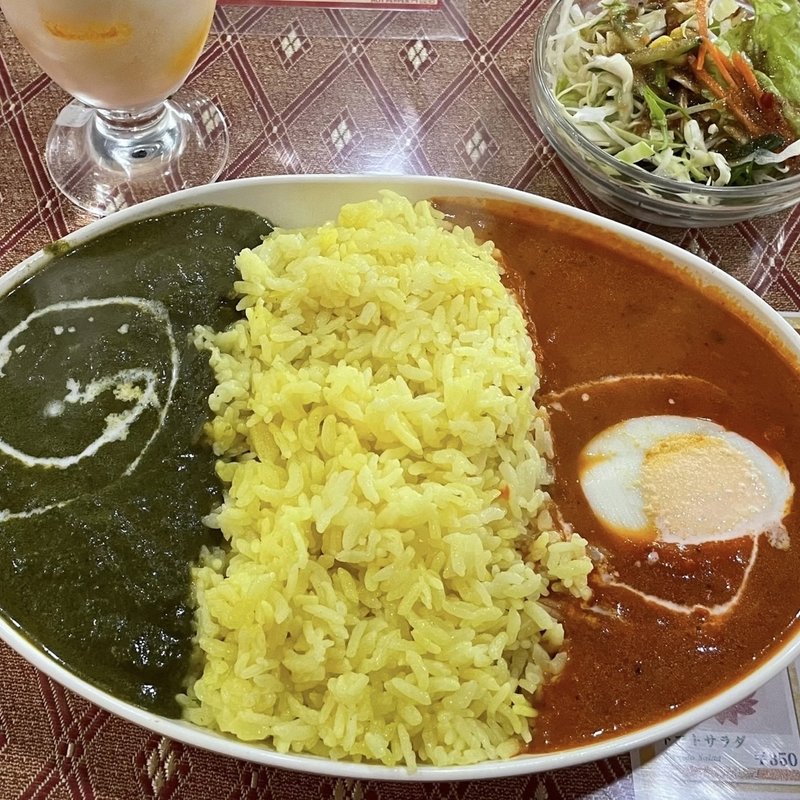 ダブルカレーセット(サンローズ　広島店)