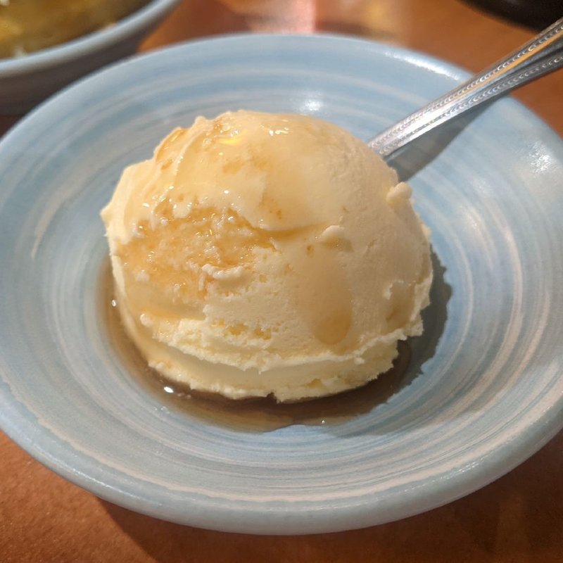 黒みつバニラアイス(焼肉ホルモン たけ田 池袋店)