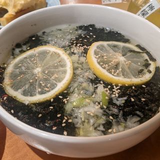 黒冷麺(焼肉ホルモン たけ田 池袋店)
