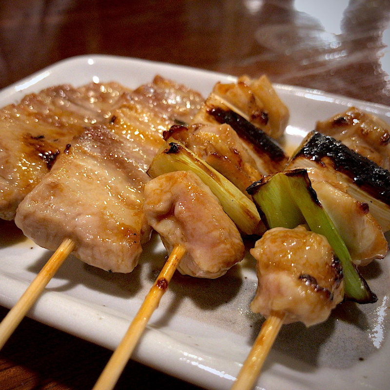 はさみ(ねぎま)、豚バラ(やきとり大吉 若林店 )