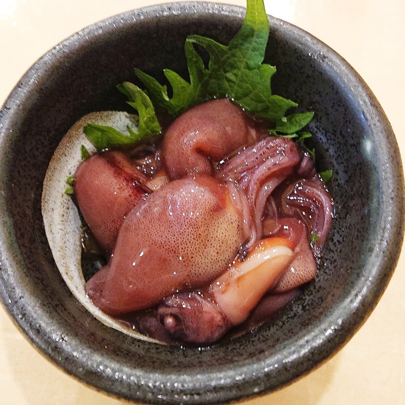 ホタルイカの沖漬け(満マル 蒲田店 )