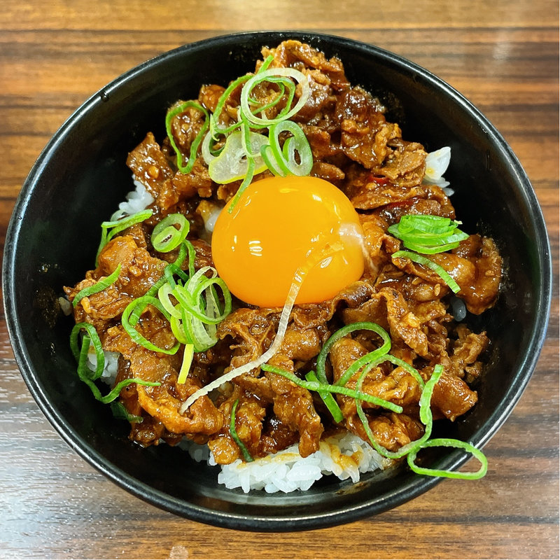 スタ丼（黒）(百麺 中目黒 （ぱいめん）)