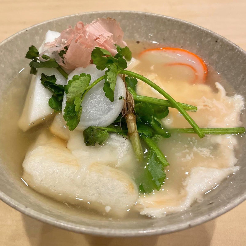 七草お雑煮(かつお食堂)