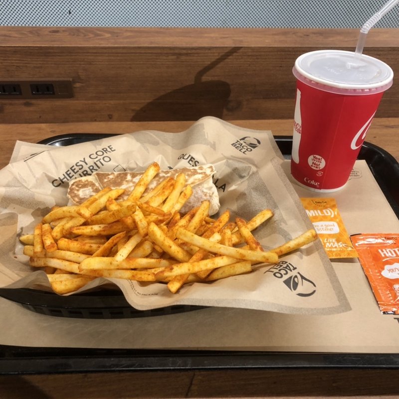 グリルドブリトーセット(タコベル 神保町店)