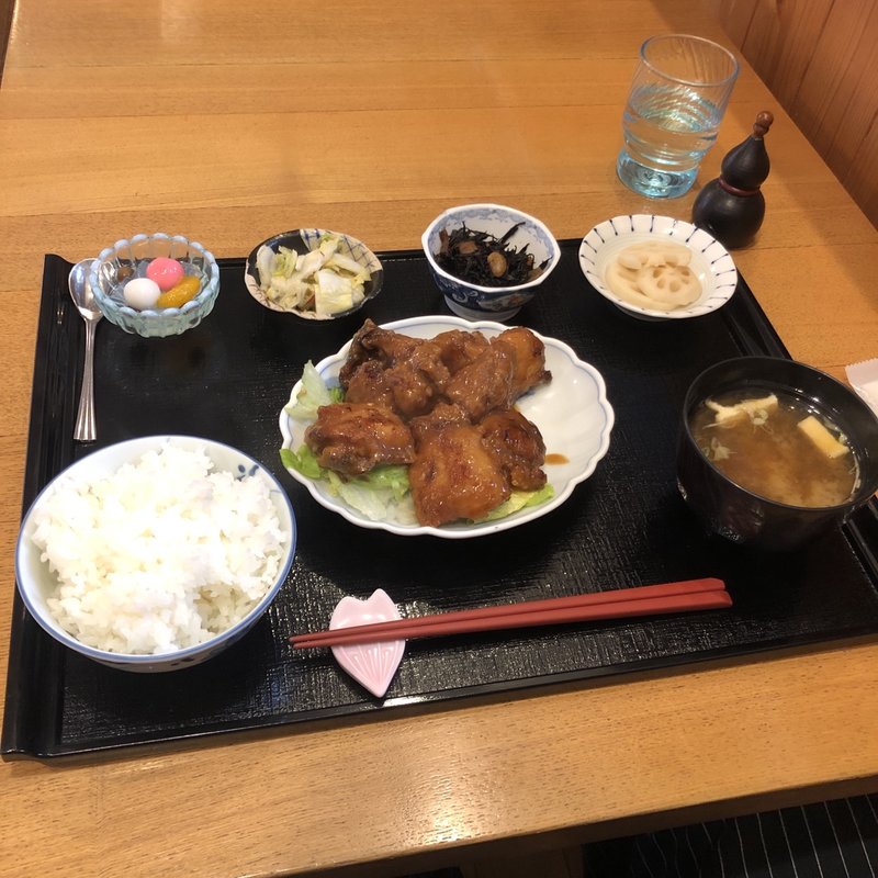 唐揚げ定食(御飯家(ごはんや))