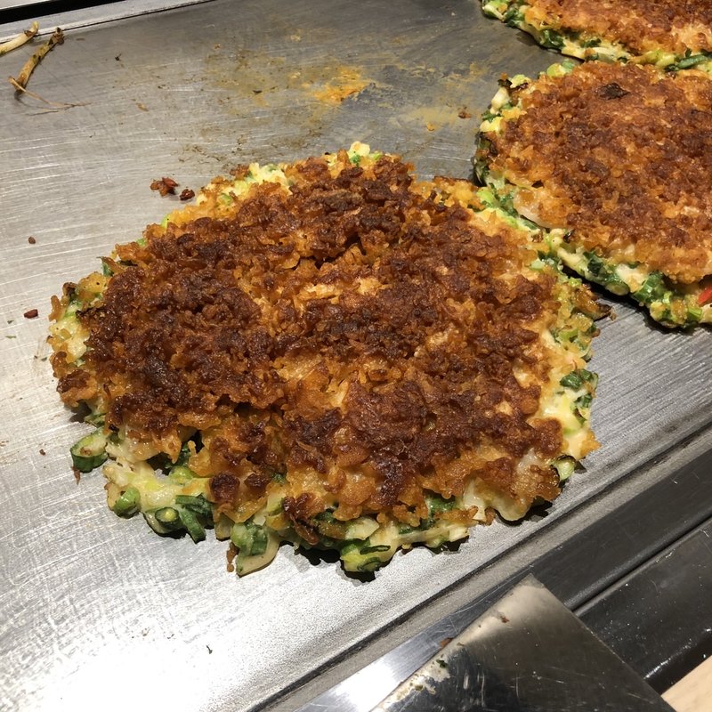 ネギ焼き(お好み焼き 寛)