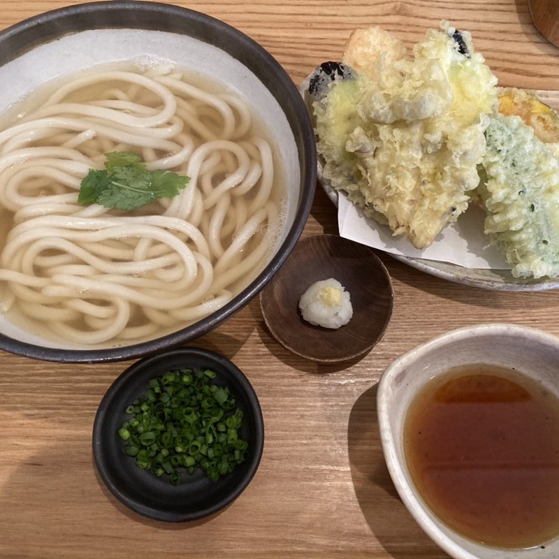 野菜天盛うどん(うどん日和)
