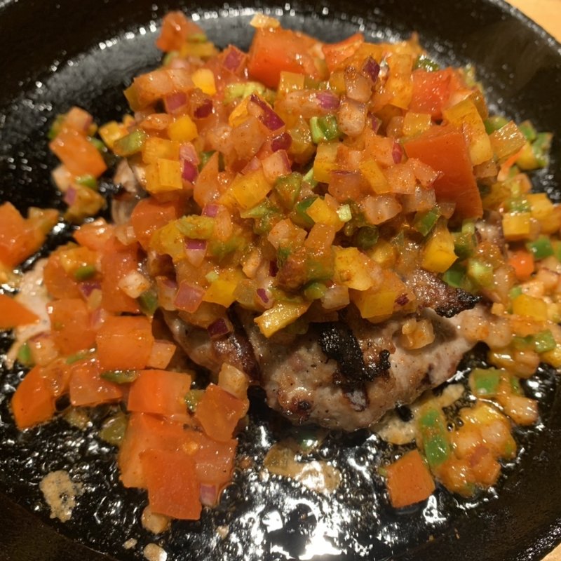 ワカモレハンバーグ(BURG HOLIC)