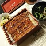 特製 弐段（ごはんとごはんの間にもうなぎが入っています）(川越 いちのや （かわごえ いちのや）)