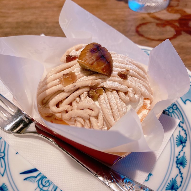 モンブラン(壹眞珈琲店 晴海通り店)