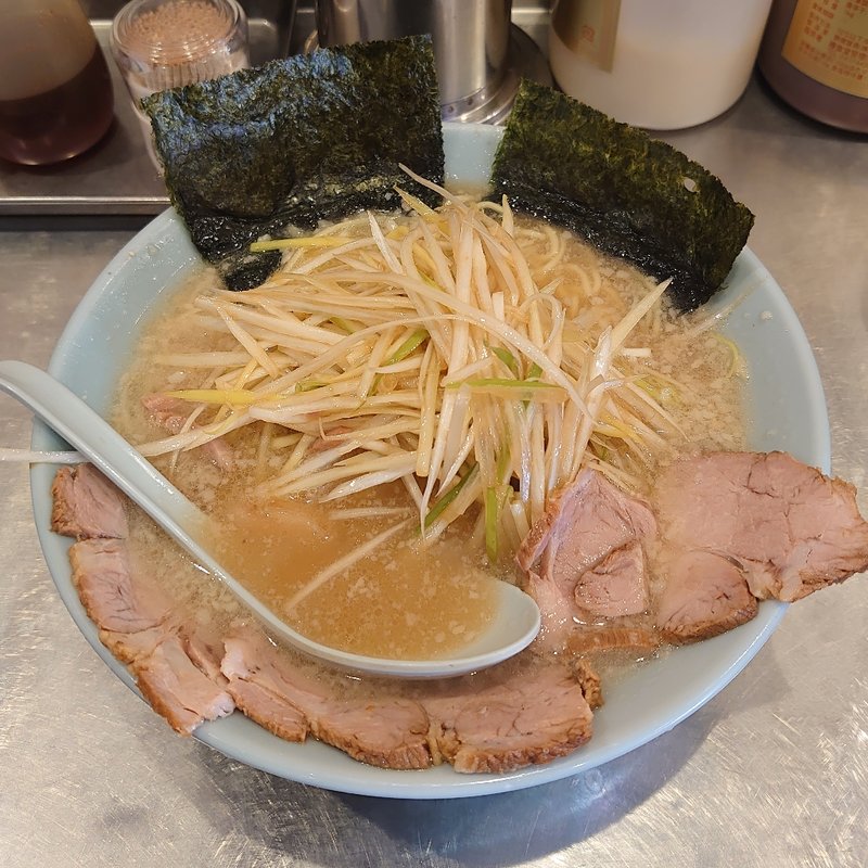 ハーフネギチャーシューメン(ラーメンショップ 新守谷店)