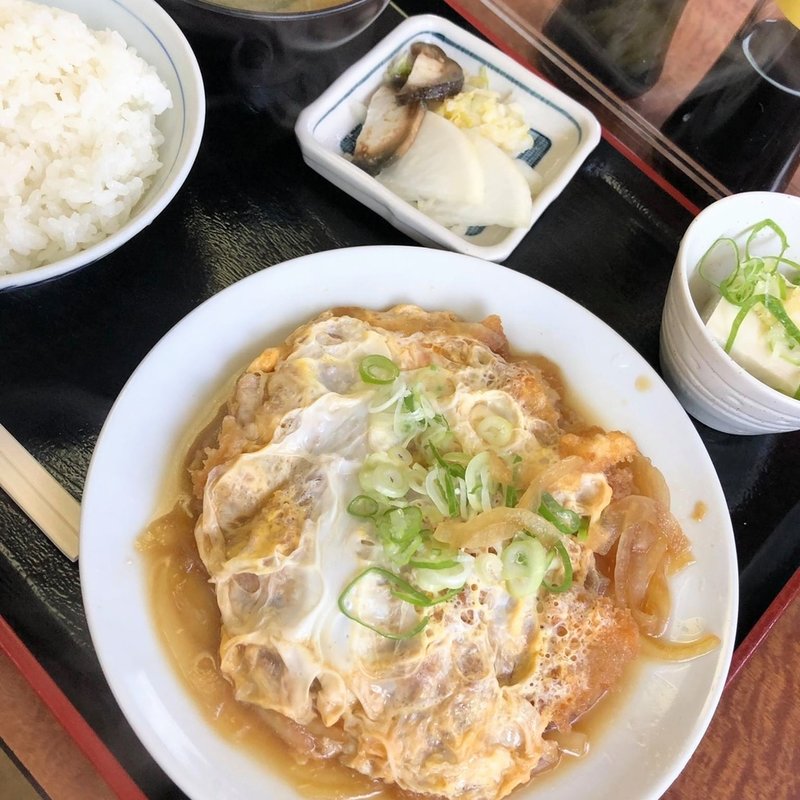 かつ玉定食(一富士食堂 )