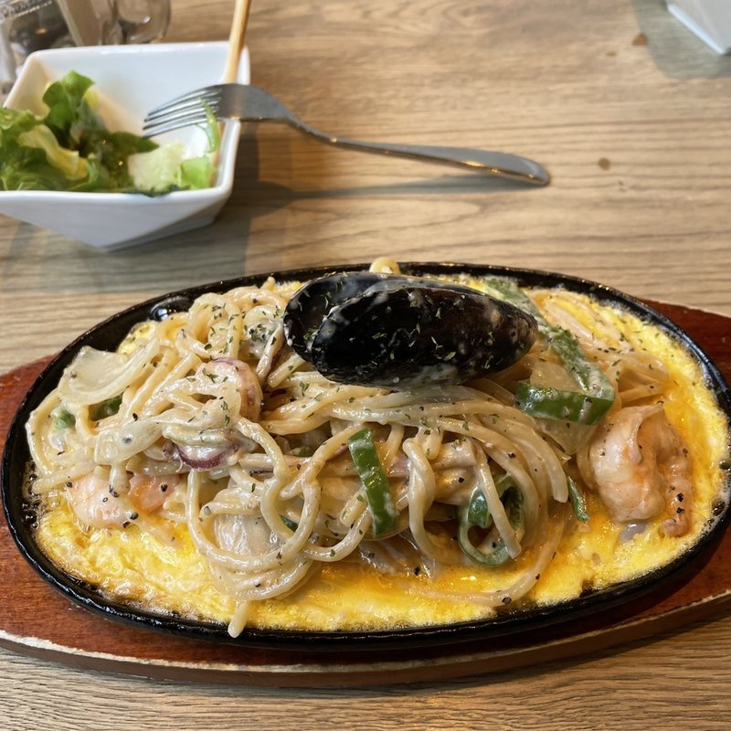 日替わり鉄板スパゲッティ(ビッグボーイ アクロスプラザ鈴鹿店 （BigBoy）)