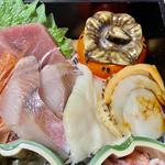 日替り刺身定食(食堂　お魚直売所)