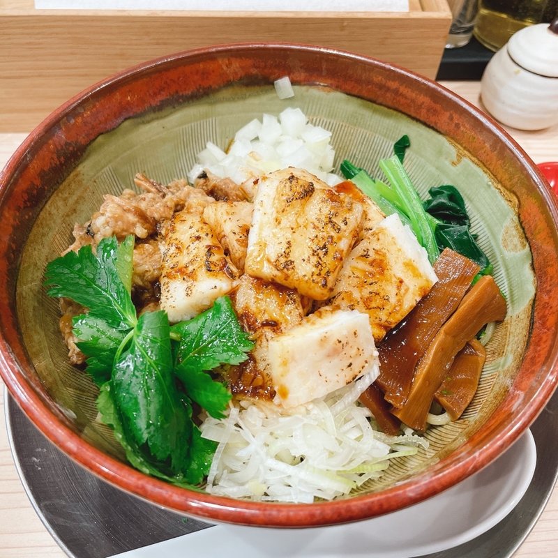 鯰まぜそば(ラーメン専科 竹末食堂)