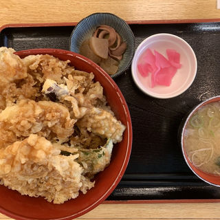 魚天丼(四倉パーキングエリア下り線食堂)