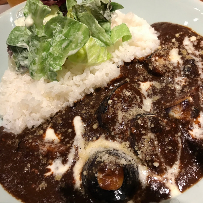 ナスとひき肉のカレー(珊瑚礁 本店)