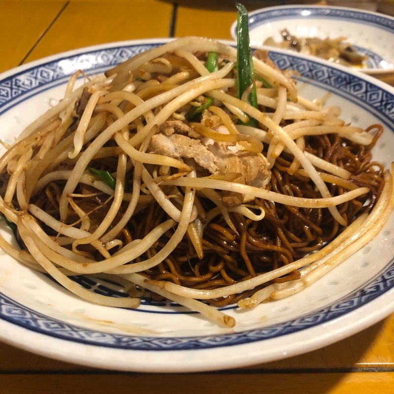 上海焼きそば(中国ラーメン揚州商人 アネックスチェックイン新橋店)