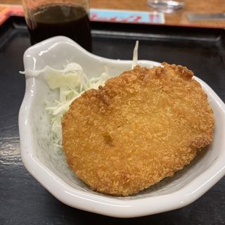 無料カレーコロッケ(山田うどん食堂 東平店)