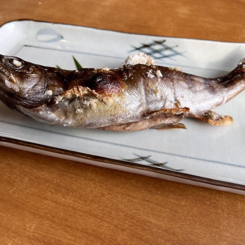 山女魚の塩焼き(湯元屋 )