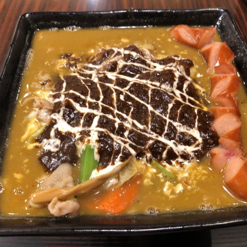 キーマカレーラーメン(桂花亭)