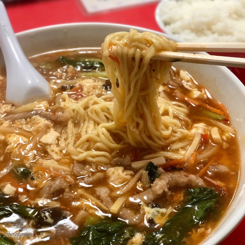 酸辣湯麺(中国家庭料理 大連)