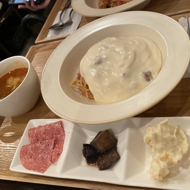 ホワイトミートソース(ATSUMI食堂)