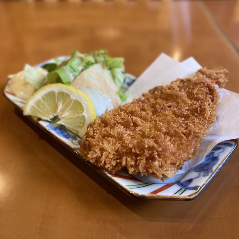 大っきなえびフライ(天びん屋 本店 （てんびんや）)