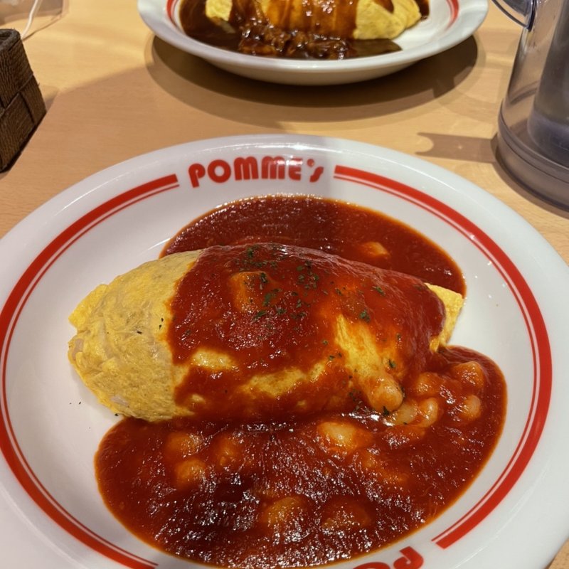 モッツァレラチーズオムライス(ポムの樹 イオン新潟南店 )