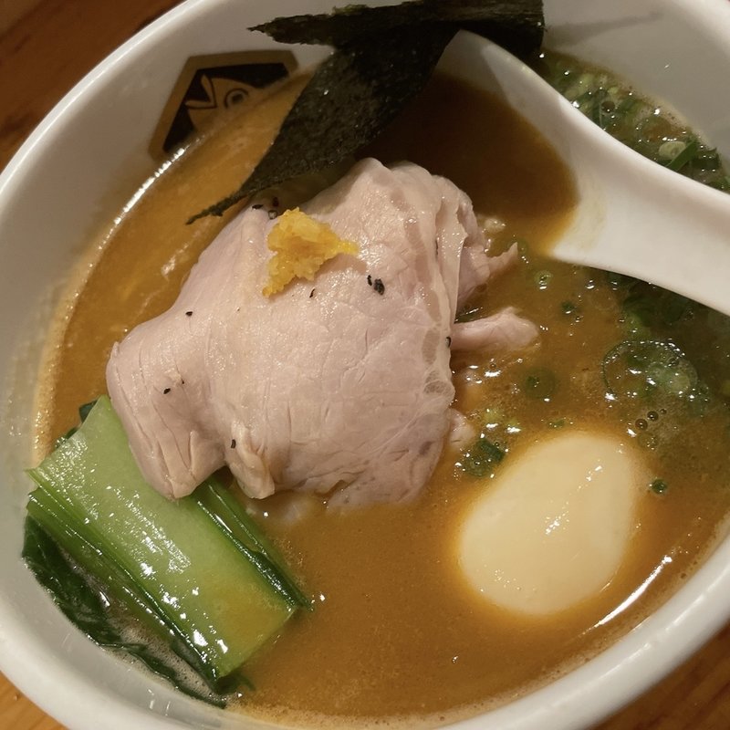 特製海老味噌真鯛ラーメン(真鯛らーめん 麺魚 )