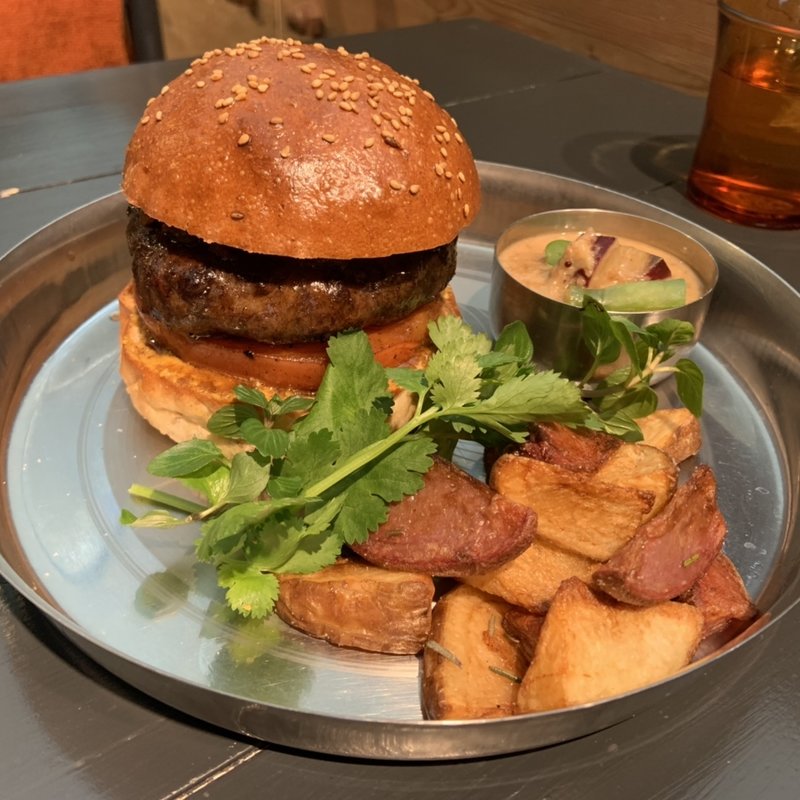 鹿肉バーガー(Vaji spice)