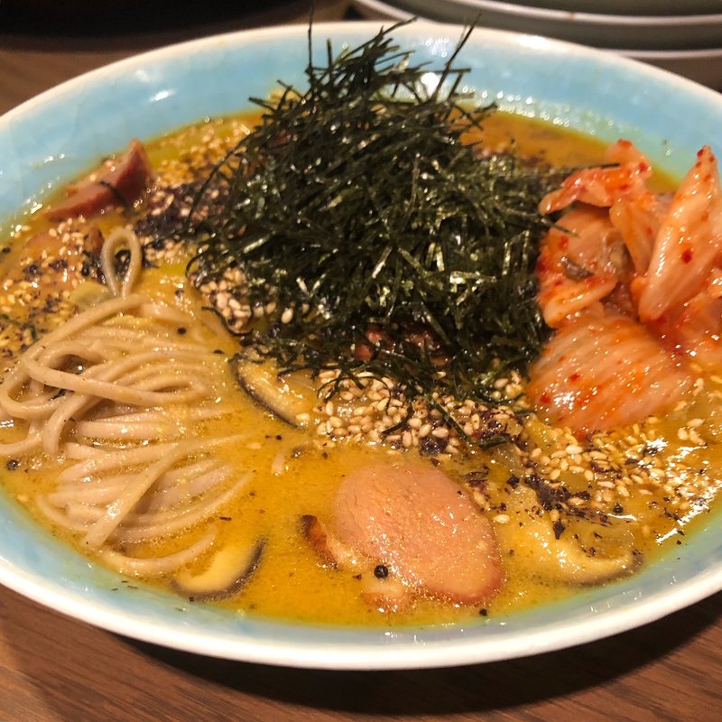 カレー蕎麦(GOOD LUCK CURRY)